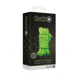 Ouch! Corde Glow In The Dark 8 Ouch! Corde Glow In The Dark -Sextoy Soldes corde 5 metres glow in the dark ouch 04