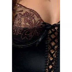 Passion Corset Et Tanga Brida 6 Passion Corset Et Tanga Brida -Sextoy Soldes corset brida passion noir 03