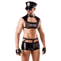 Saresia Costume Sexy Policier Américain
