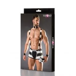 Saresia Costume Sexy Prisonnier 7 Saresia Costume Sexy Prisonnier -Sextoy Soldes costume sexy prisonnier saresia 04