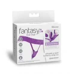 Pipedream Culotte Vibrante G-Spot Butterfly Strap-On -Sextoy Soldes culotte vibrante g spot butterfly strap on 05