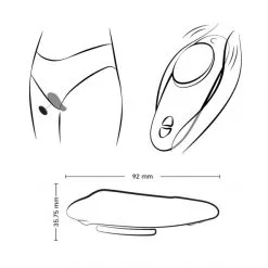 We-Vibe Culotte Vibrante Moxie 15 We-Vibe Culotte Vibrante Moxie -Sextoy Soldes culotte vibrante moxie plus noir 06