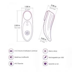 Lovense Culotte Vibrante Télécommandée Ferri -Sextoy Soldes culotte vibrante telecommandee ferri 07