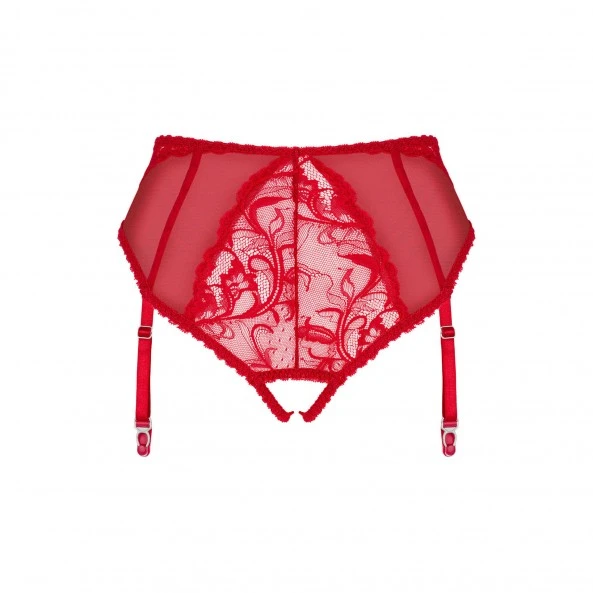 Obsessive Culotte Porte-Jarretelles Dagmarie Rouge 8 Obsessive Culotte Porte-Jarretelles Dagmarie Rouge – Image 8