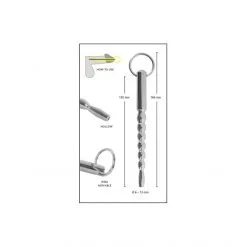 Penisplug Dilatateur Urétral Creux Avec Anneau