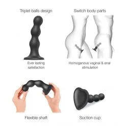 Strap-on-me Dildo Plug Balls 17 Strap-on-me Dildo Plug Balls -Sextoy Soldes dildo plug balls 08