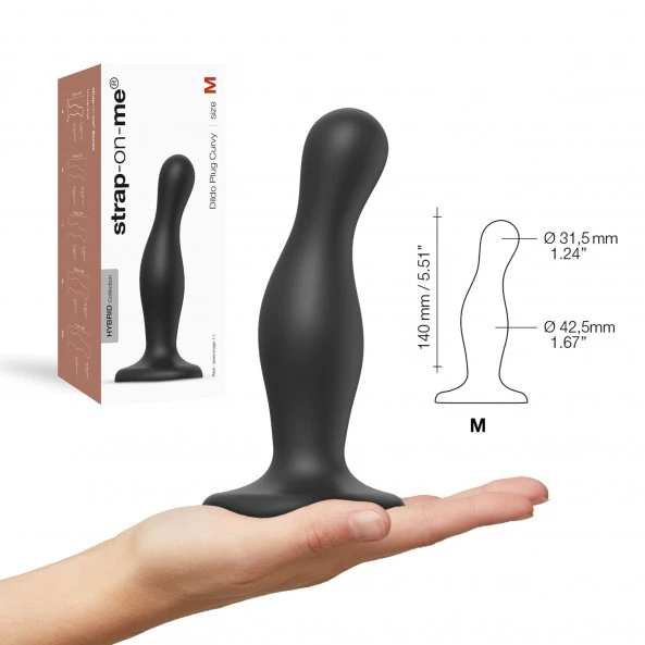 Strap-on-me Dildo Plug Curvy 3 Strap-on-me Dildo Plug Curvy – Image 3