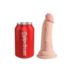 King Cock Dong Ventouse Triple Densité 13 Cm -Sextoy Soldes dong king cock plus triple density 13cm 04