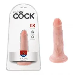 King Cock Dong Ventouse Réaliste 13 Cm