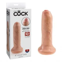 King Cock Dong Réaliste Prépuce 15 Cm