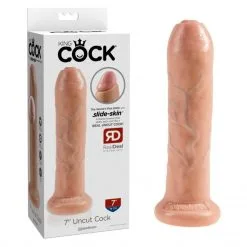 King Cock Dong Réaliste Prépuce 18 Cm