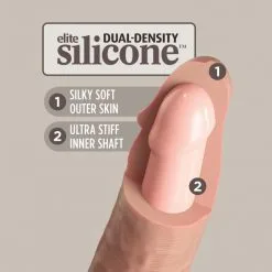 King Cock Dong Double Densité 18 Cm Elite 10 King Cock Dong Double Densité 18 Cm Elite -Sextoy Soldes dong double densite 18 cm elite chair 04