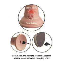 King Cock Dong Double Densité Vibrant Télécommandé 18 Cm Elite 13 King Cock Dong Double Densité Vibrant Télécommandé 18 Cm Elite -Sextoy Soldes dong double densite vibrant telecommande 18 cm elite chair 05