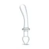 GLÄS Dong Et Plug En Verre Classic Curved Dual Ended