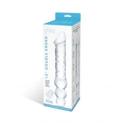 GLÄS Double Dong Chaîne Anale En Verre Double Ended -Sextoy Soldes double dong chaine anale en verre double ended 08
