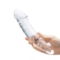 GLÄS Double Dong En Verre Girthy Realistic 10 GLÄS Double Dong En Verre Girthy Realistic -Sextoy Soldes double dong en verre girthy realistic 03