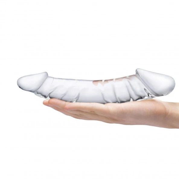 GLÄS Double Dong En Verre Girthy Realistic 4 GLÄS Double Dong En Verre Girthy Realistic – Image 4