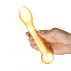 GLÄS Double Dong En Verre Honey Dripper 10 GLÄS Double Dong En Verre Honey Dripper -Sextoy Soldes double dong en verre honey dripper 03