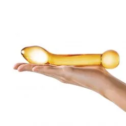 GLÄS Double Dong En Verre Honey Dripper 11 GLÄS Double Dong En Verre Honey Dripper -Sextoy Soldes double dong en verre honey dripper 04