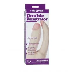 Doc Johnson Gode Double Réaliste Vac-U-Loc -Sextoy Soldes double penetrator doc johnson 3