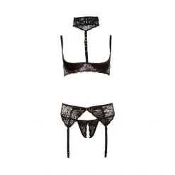 Abierta Fina Ensemble 3 Pièces Ouvert -Sextoy Soldes ensemble 3 pices ouvert 3