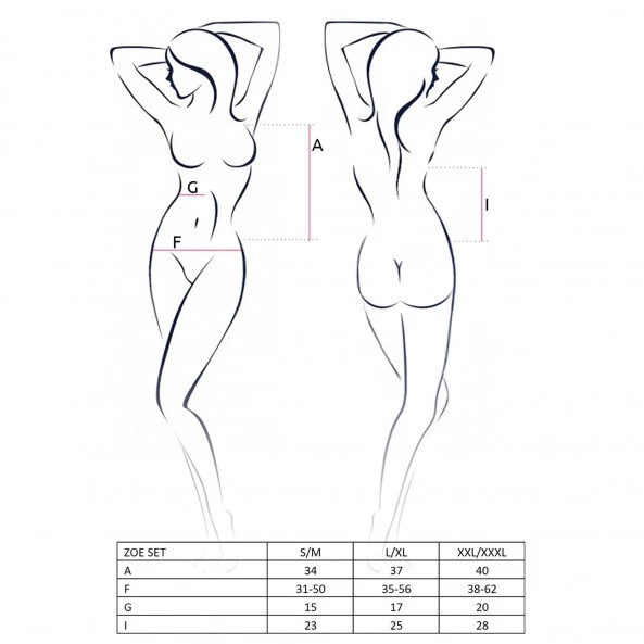 Passion Ensemble Corset Zoe Set 3 Passion Ensemble Corset Zoe Set – Image 3