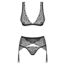 Obsessive Ensemble 3 Pièces Firella 6 Obsessive Ensemble 3 Pièces Firella -Sextoy Soldes ensemble lingerie firella obsessive noir 03