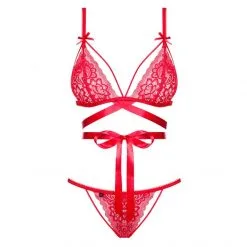 Obsessive Ensemble 2 Pièces Lovlea 6 Obsessive Ensemble 2 Pièces Lovlea -Sextoy Soldes ensemble lingerie lovlea obsessive rouge 03