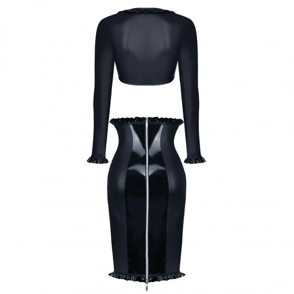 Demoniq Jupe Et Haut En Vinyle ERNA 3 Demoniq Jupe Et Haut En Vinyle ERNA – Image 3