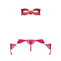 Obsessive Ensemble 3 Pièces Hetea 8 Obsessive Ensemble 3 Pièces Hetea -Sextoy Soldes ensemble sexy rouge hetea obsessive 04