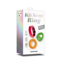 Love To Love Ensemble Anneaux Neon Ring -Sextoy Soldes ensemble anneaux neon ring 13