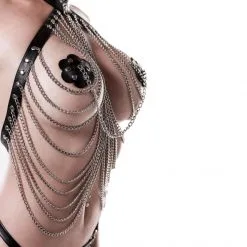 Grey Velvet Ensemble Chaînes 3 Pièces 7 Grey Velvet Ensemble Chaînes 3 Pièces -Sextoy Soldes ensemble chaines 3 pieces 3