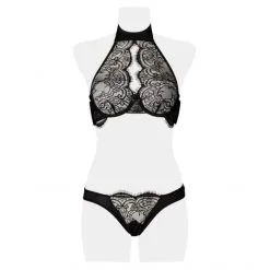 Grey Velvet Ensemble Dentelle 2 Pièces 8 Grey Velvet Ensemble Dentelle 2 Pièces -Sextoy Soldes ensemble chaines 3 pieces 4 1
