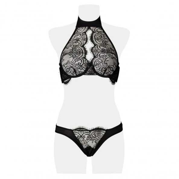 Grey Velvet Ensemble Dentelle 2 Pièces 4 Grey Velvet Ensemble Dentelle 2 Pièces – Image 4