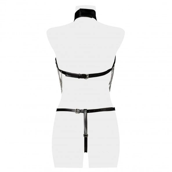 Grey Velvet Ensemble Chaînes 3 Pièces 5 Grey Velvet Ensemble Chaînes 3 Pièces – Image 5