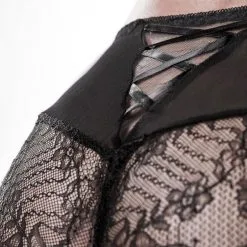 Grey Velvet Ensemble Dentelle Lacé -Sextoy Soldes ensemble dentelle 2 pieces 4 1