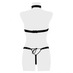 Grey Velvet Ensemble Harnais Chaines Et Cuir 11 Grey Velvet Ensemble Harnais Chaines Et Cuir -Sextoy Soldes ensemble harnais chaines cuir 6