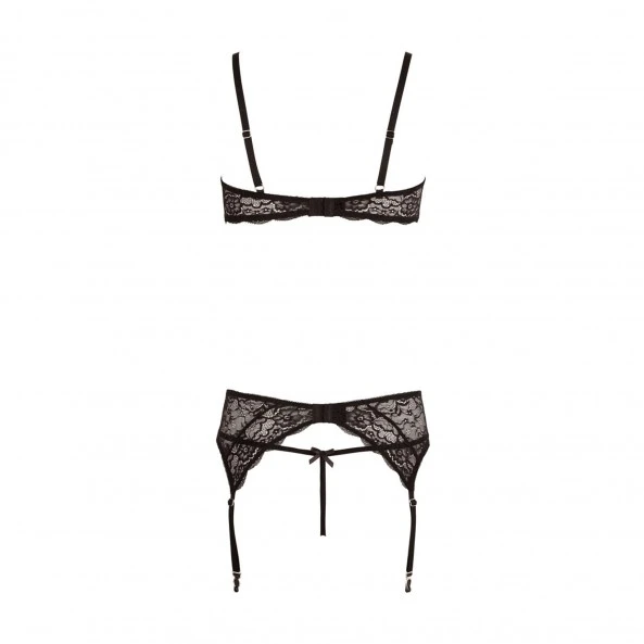 Abierta Fina Ensemble Ouvert Strass 3 Pièces 11 Abierta Fina Ensemble Ouvert Strass 3 Pièces – Image 11