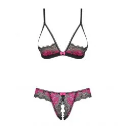 Obsessive Ensemble Ouvert 2 Pièces Tulia 7 Obsessive Ensemble Ouvert 2 Pièces Tulia -Sextoy Soldes ensemble ouvert tulia obsessive 3