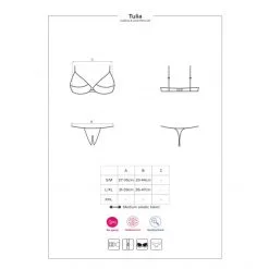 Obsessive Ensemble Ouvert 2 Pièces Tulia 9 Obsessive Ensemble Ouvert 2 Pièces Tulia -Sextoy Soldes ensemble ouvert tulia obsessive 5