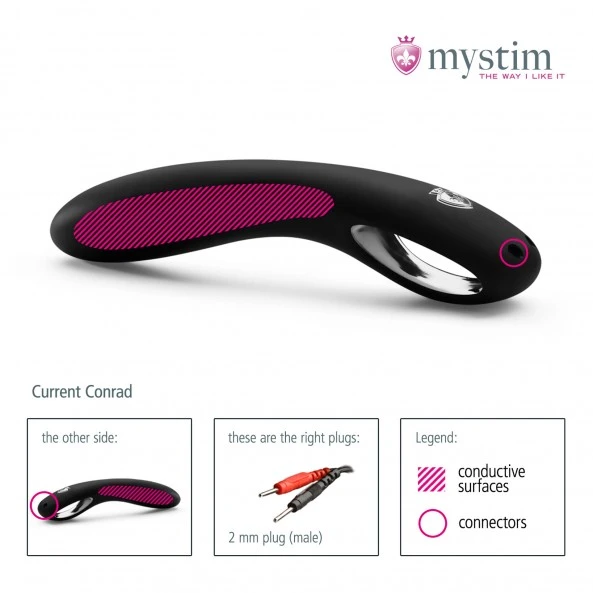 Mystim Dildo Current Conrad EStim 2 Mystim Dildo Current Conrad EStim – Image 2