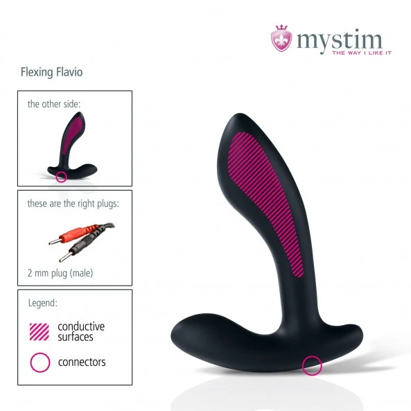 Mystim Stimulateur Prostatique Flexing Flavio 2 Mystim Stimulateur Prostatique Flexing Flavio – Image 2
