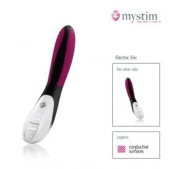 Mystim Vibromasseur Eric EStim -Sextoy Soldes estim vibromasseur estim eric mystim noir 2