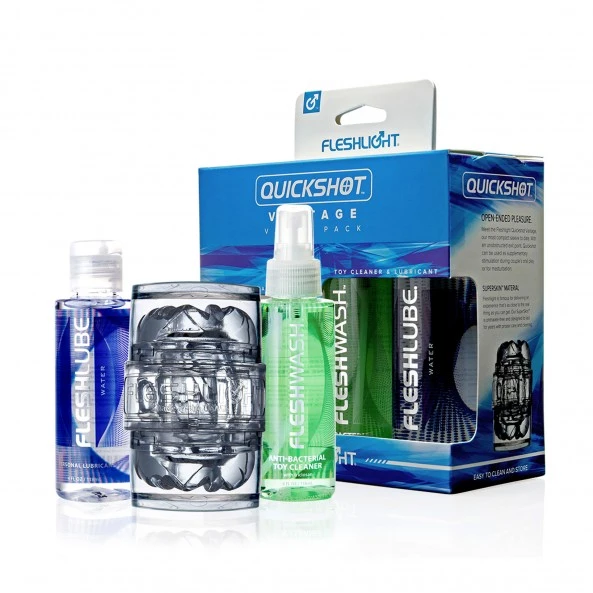 Fleshlight Masturbateur Quickshot Vantage Combo Pack 2 Fleshlight Masturbateur Quickshot Vantage Combo Pack – Image 2