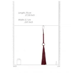 Ouch! Fouet Halo -Sextoy Soldes fouet halo ouch bordeaux 04