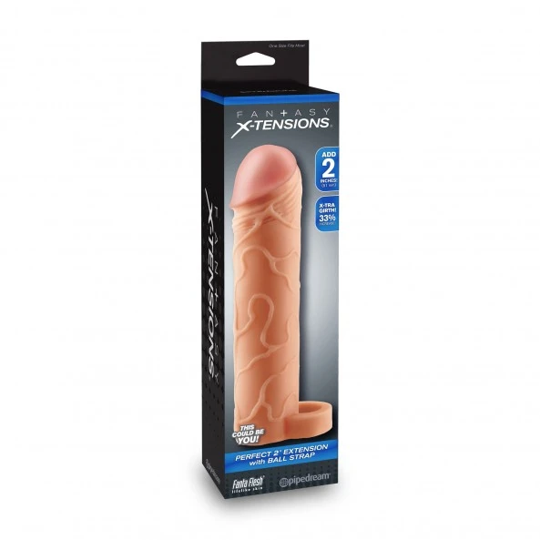 Pipedream Gaine à Pénis Perfect 2" X-Tensions 4 Pipedream Gaine à Pénis Perfect 2" X-Tensions – Image 4