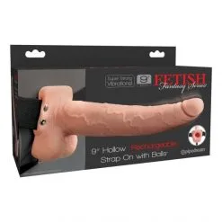 Pipedream Gode-Ceinture Creux Vibrant 23 Cm