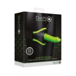 Ouch! Gode Ceinture Pour Jambe Glow In The Dark -Sextoy Soldes gode ceinture jambe glow in the dark ouch 04