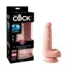 King Cock Gode Ventouse Triple Densité 13 Cm
