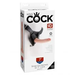 King Cock Gode Ceinture 18 Cm -Sextoy Soldes gode ceinture 18cm king cock 7